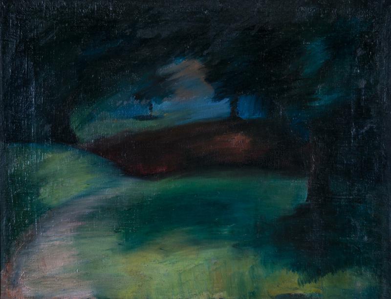 Dusk at Prekrižje