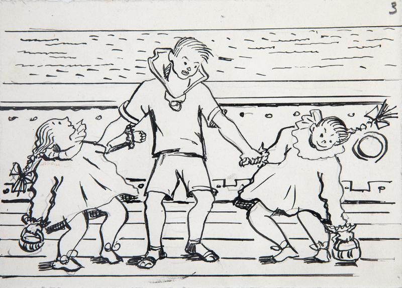 Journey to SiamChildren on Deck