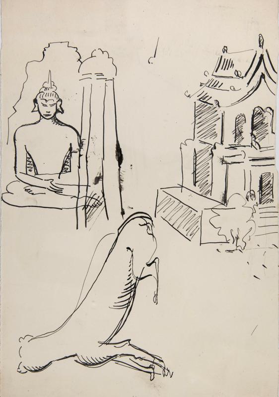 Journey to SiamSketches from the Buddhist Temple