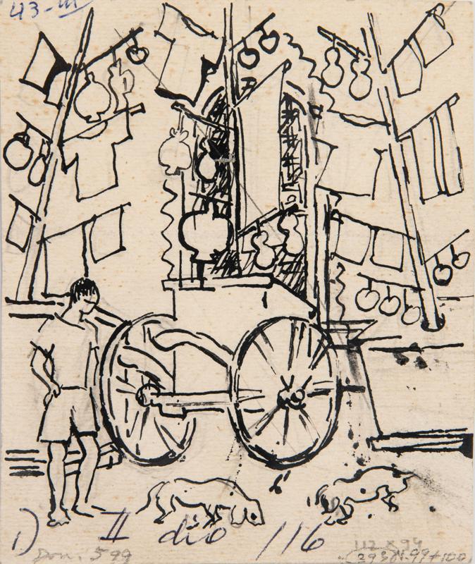 Journey to SiamMerchant Cart with Dogs