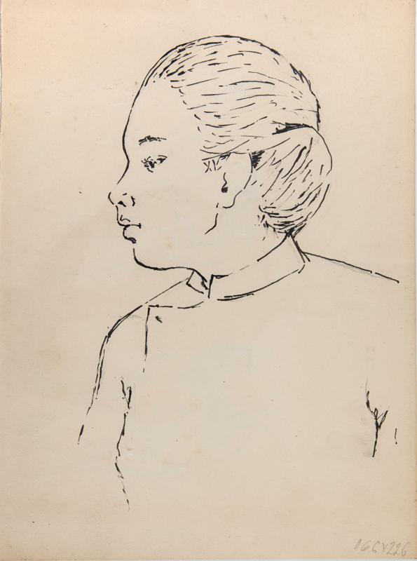 Journey to SiamProfile of a Woman with Bun