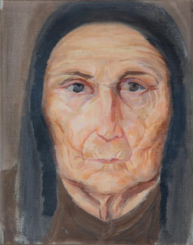 Portrait of an Old Woman from Pelješac