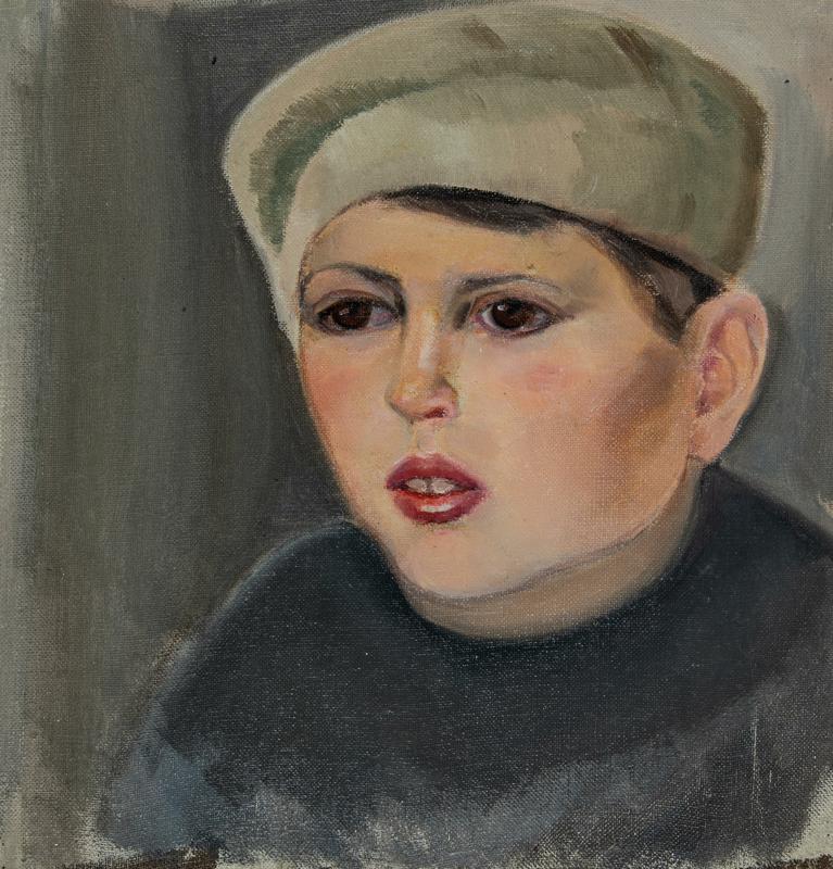 Portrait of a Boy with Cap