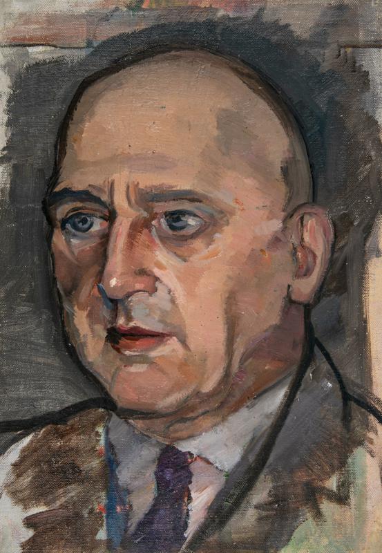 Portrait of a Balding Man