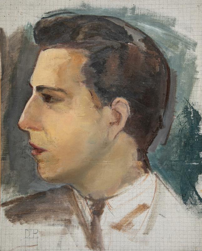 Study for the Portrait of a Young Man in Left Profile