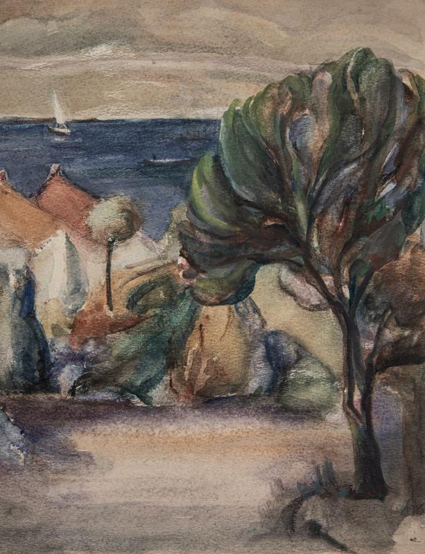 Landscape with Large Tree