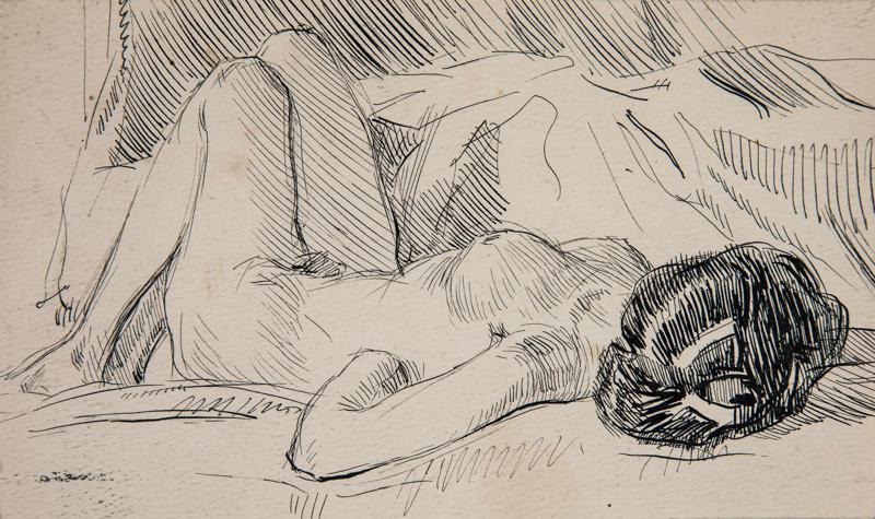 Nude of a Woman Lying Down