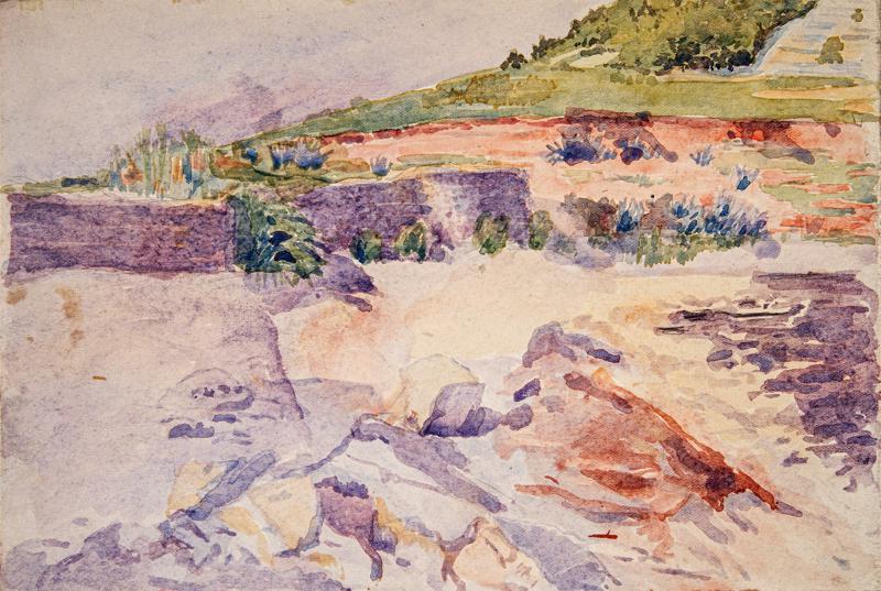 Landscape with Dry Stone Wall