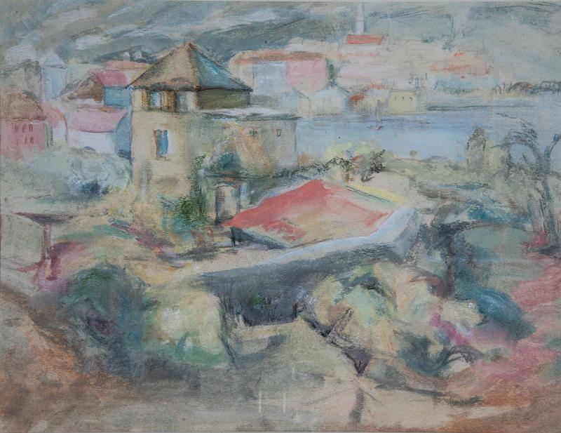 View of Korčula from Orebić