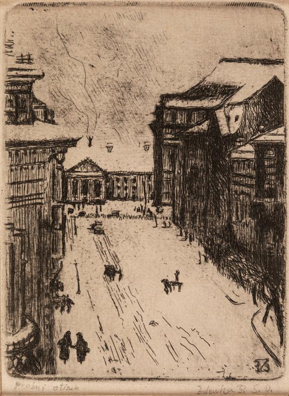 Haulikova Street in Zagreb