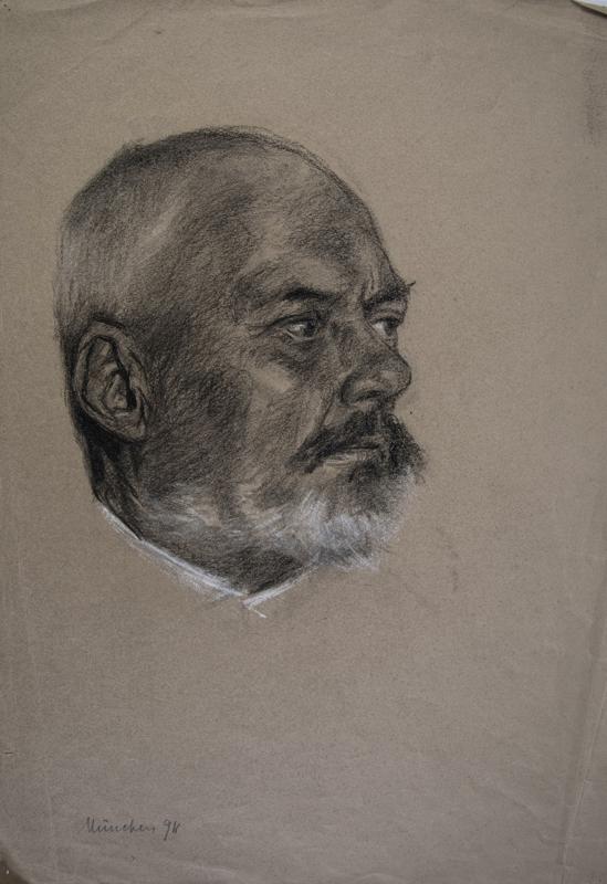 Portrait of an Older Man with Goatee