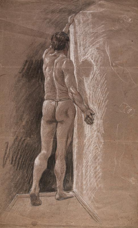 Study of a Male Nude from Behind