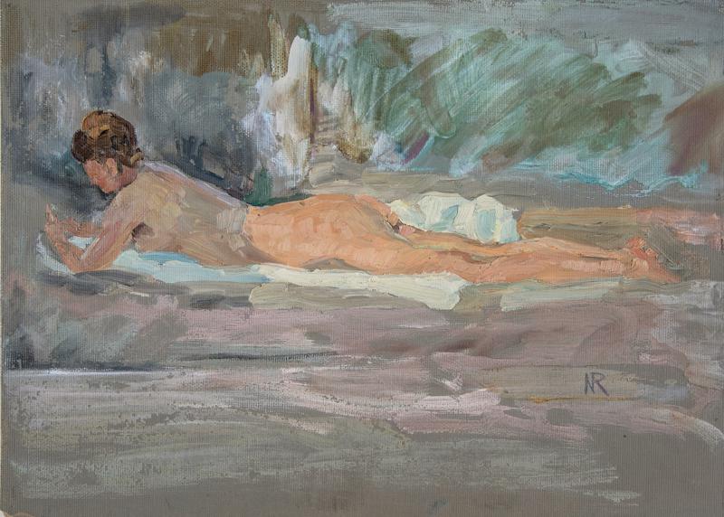 Female Nude Prone