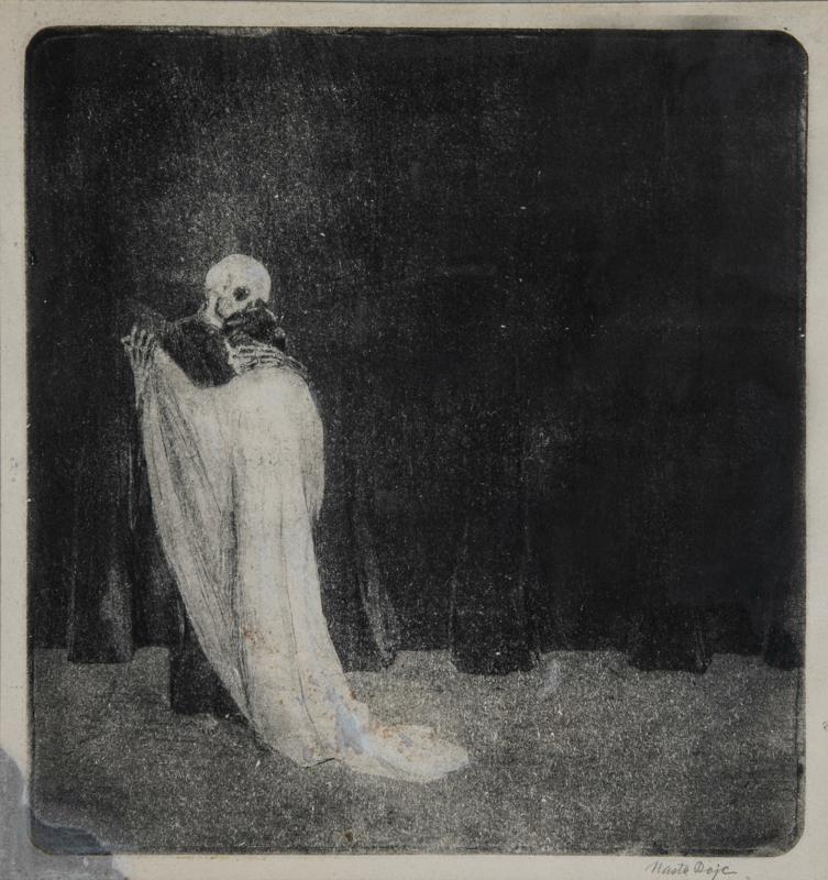 Self-Portrait in Death