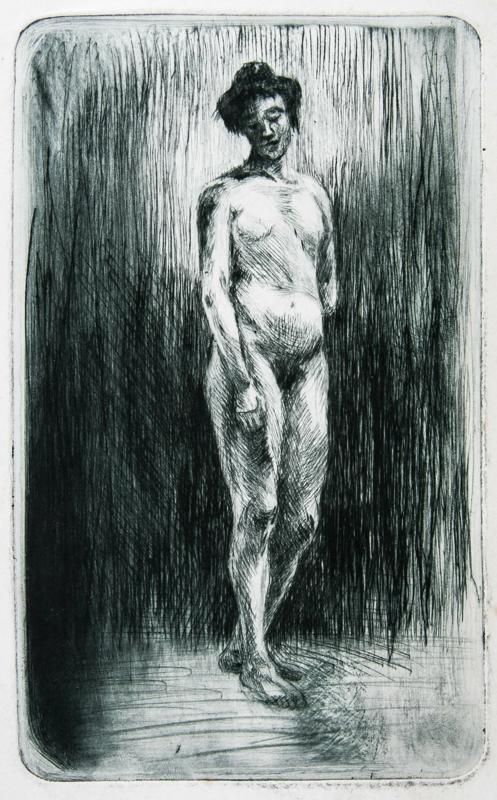 Female Nude in Contrapposto