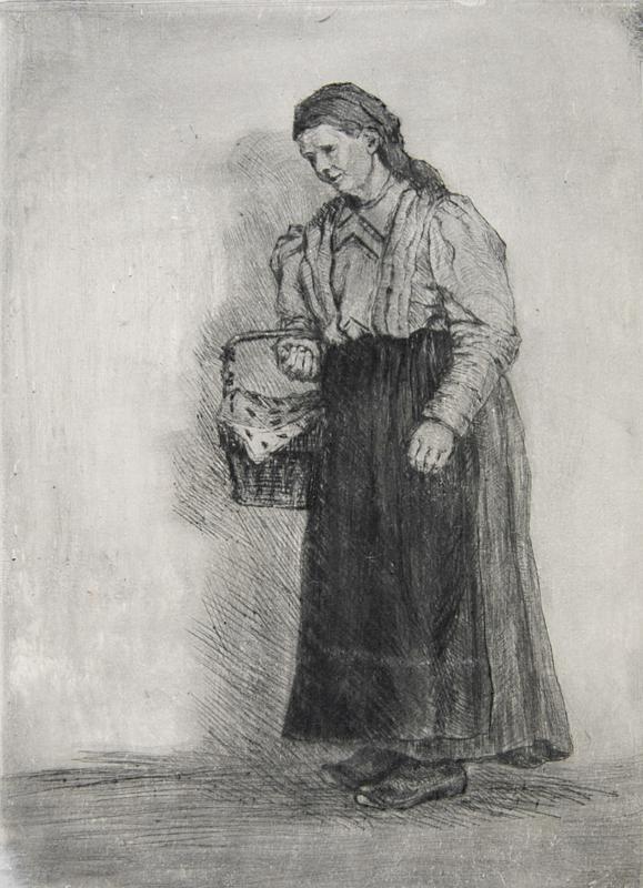 Old Woman with Basket