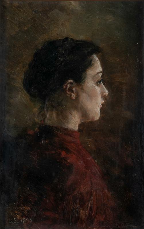 Bust of a Young Woman in profile