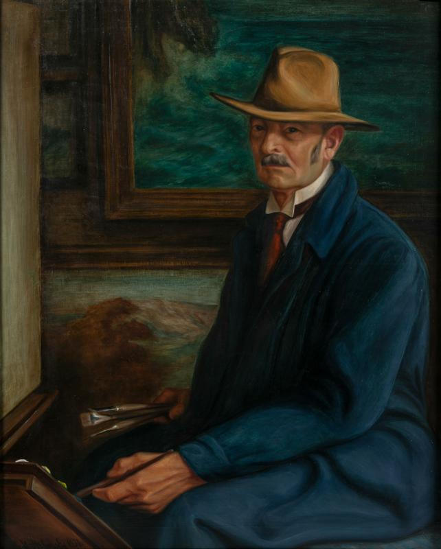 Portrait of Professor<br/>M. C. Crnčić