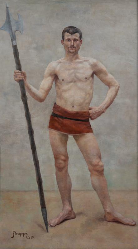 Man with Halberd