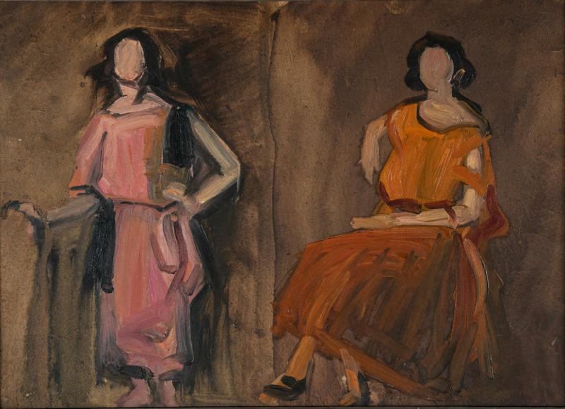 Study of Two Female Models