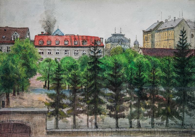 View from Varšavska Street