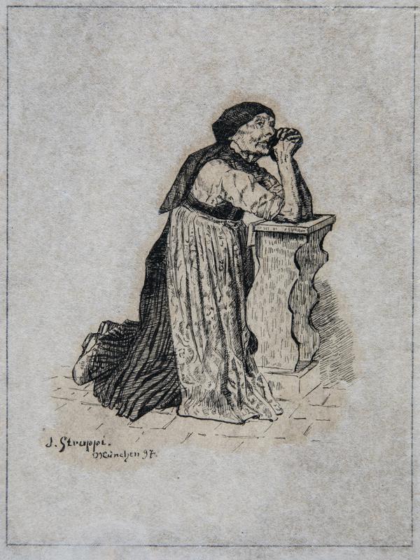 Old Woman Praying