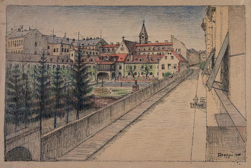 View from Varšavska Street