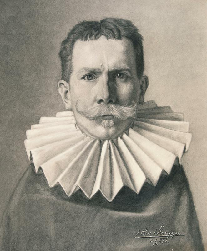 Man with Baroque Collar