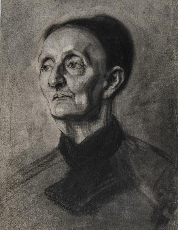 Study of an Old Woman with Collar