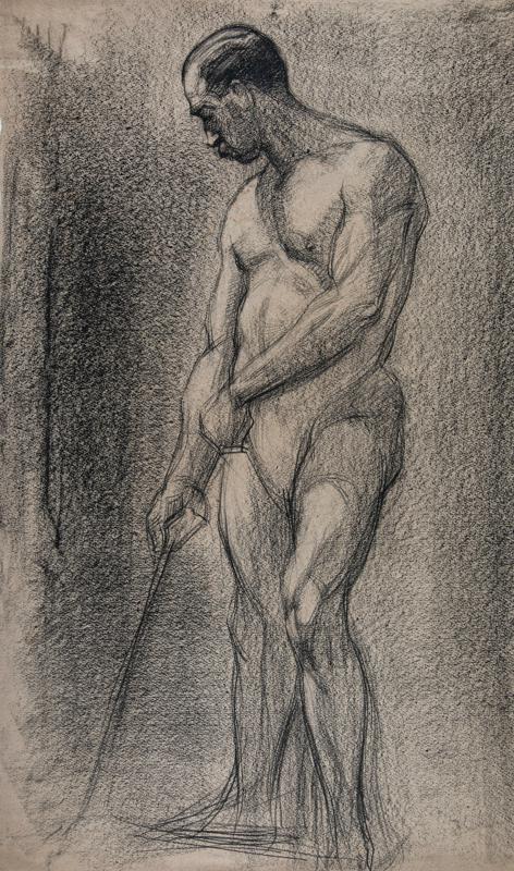 Study for a Golf Player