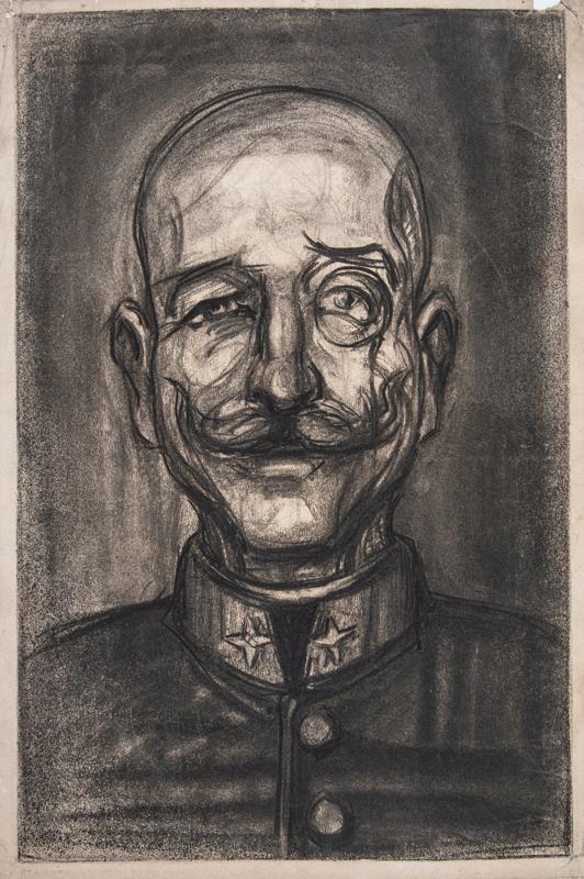 Caricature of an Officer